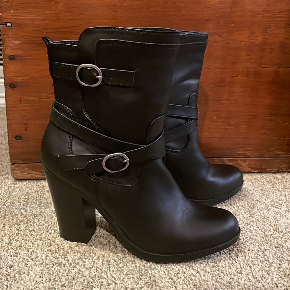 Style & Co. Ameliya Black Boots